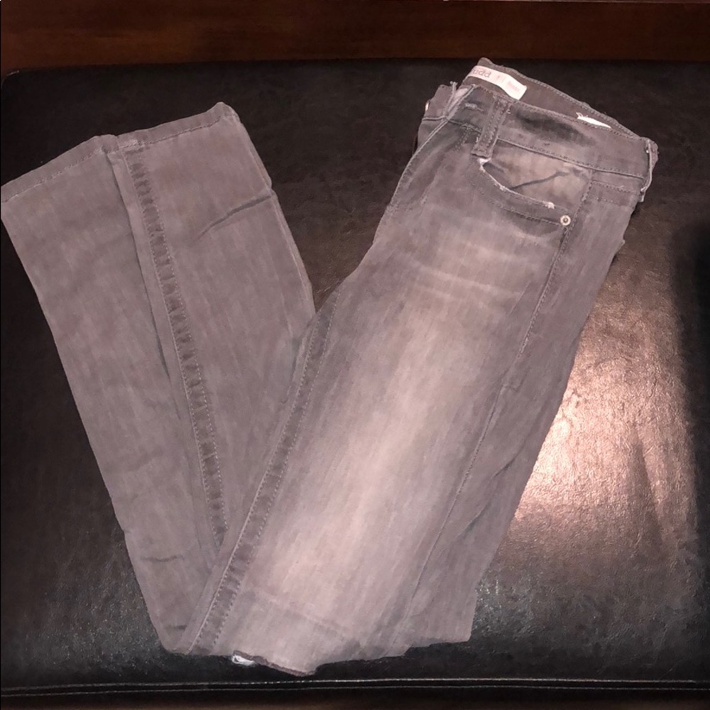 MUDD Gray skinny jeans size 1